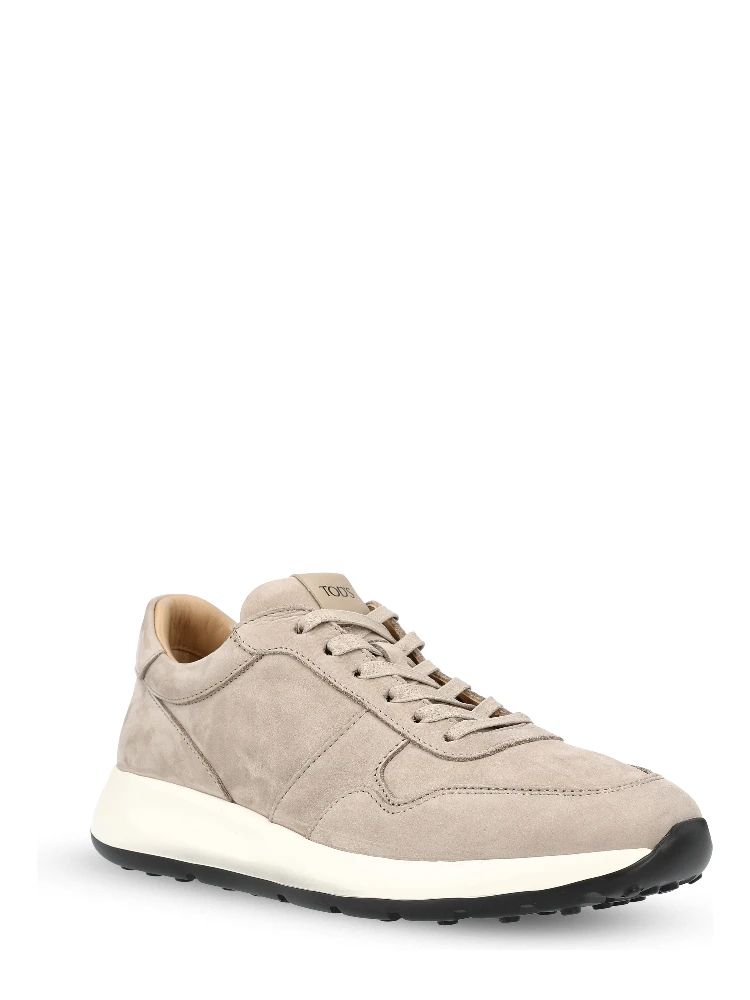 Suede logo-detail sneakers alternative