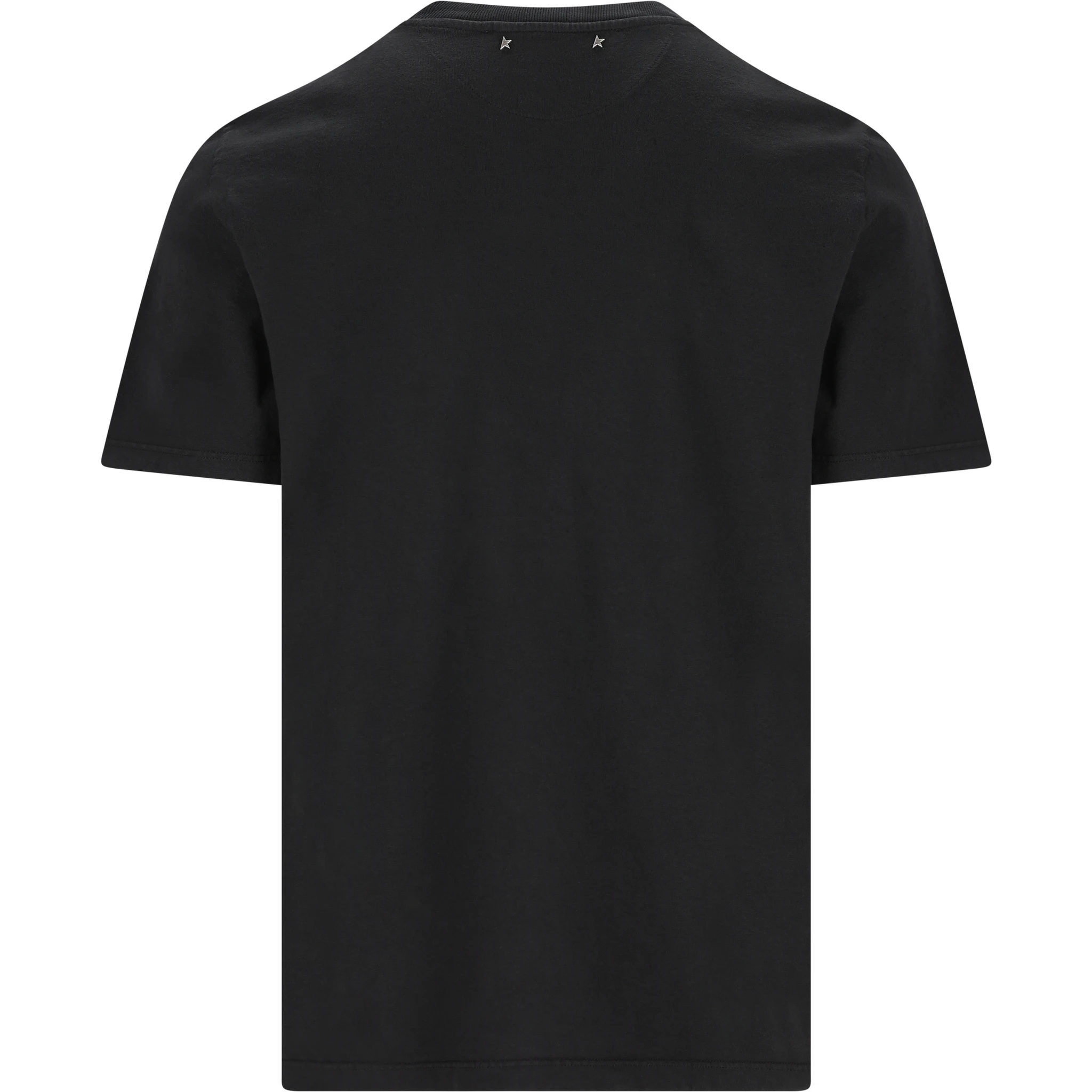 Tone-on-tone print T-shirt