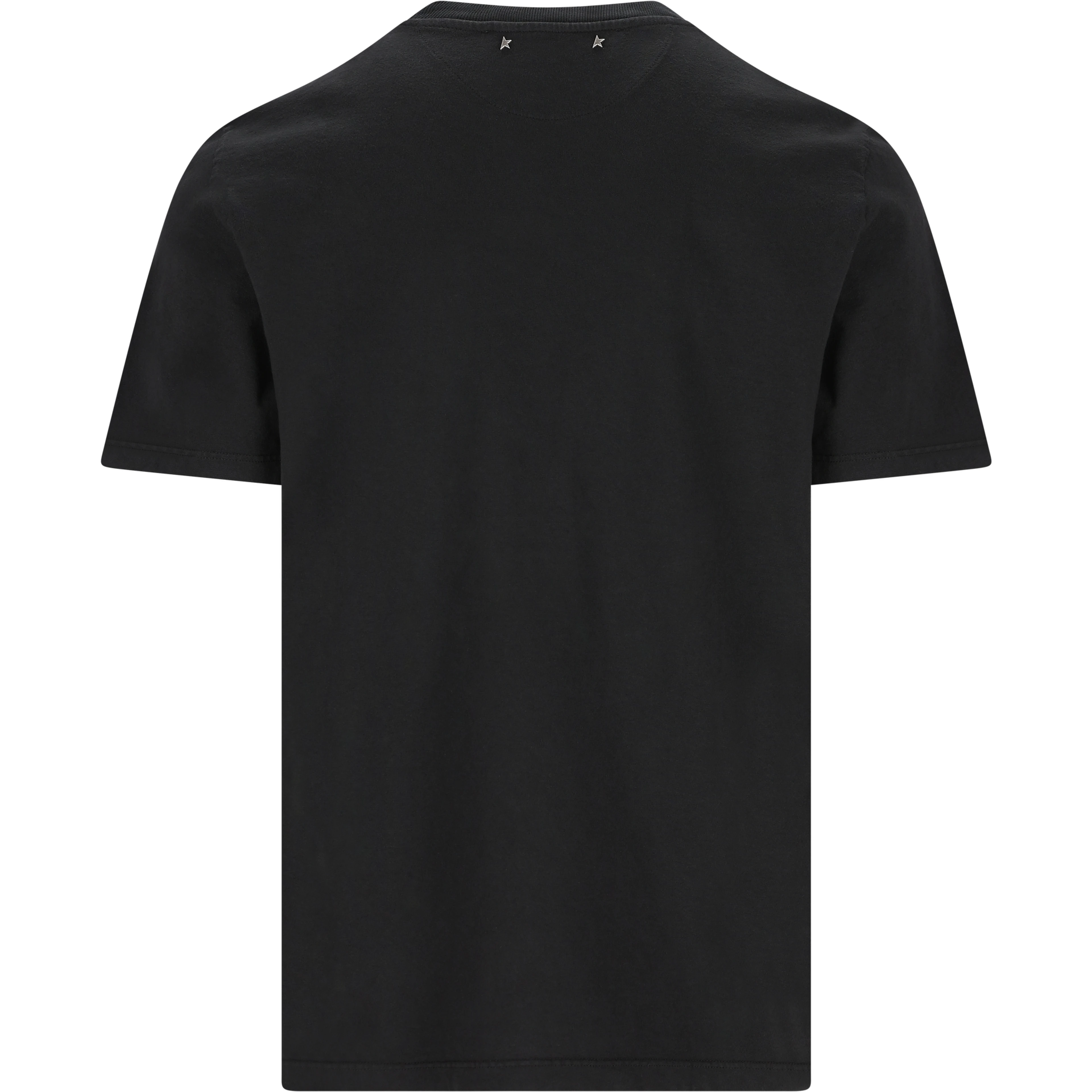Tone-on-tone print T-shirt