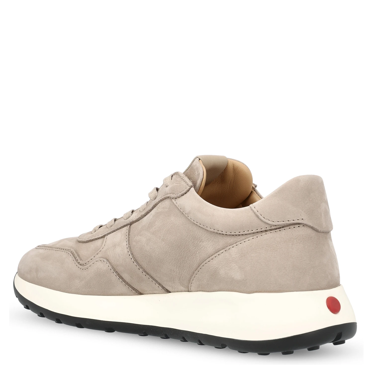 Suede logo-detail sneakers