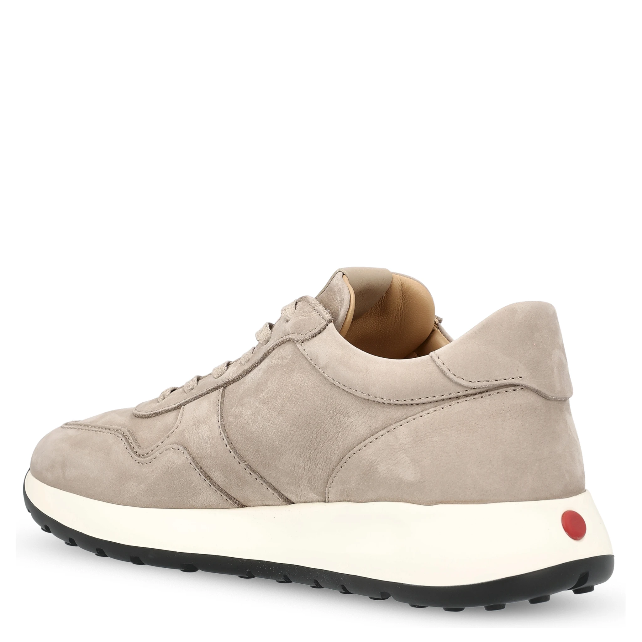 Suede logo-detail sneakers