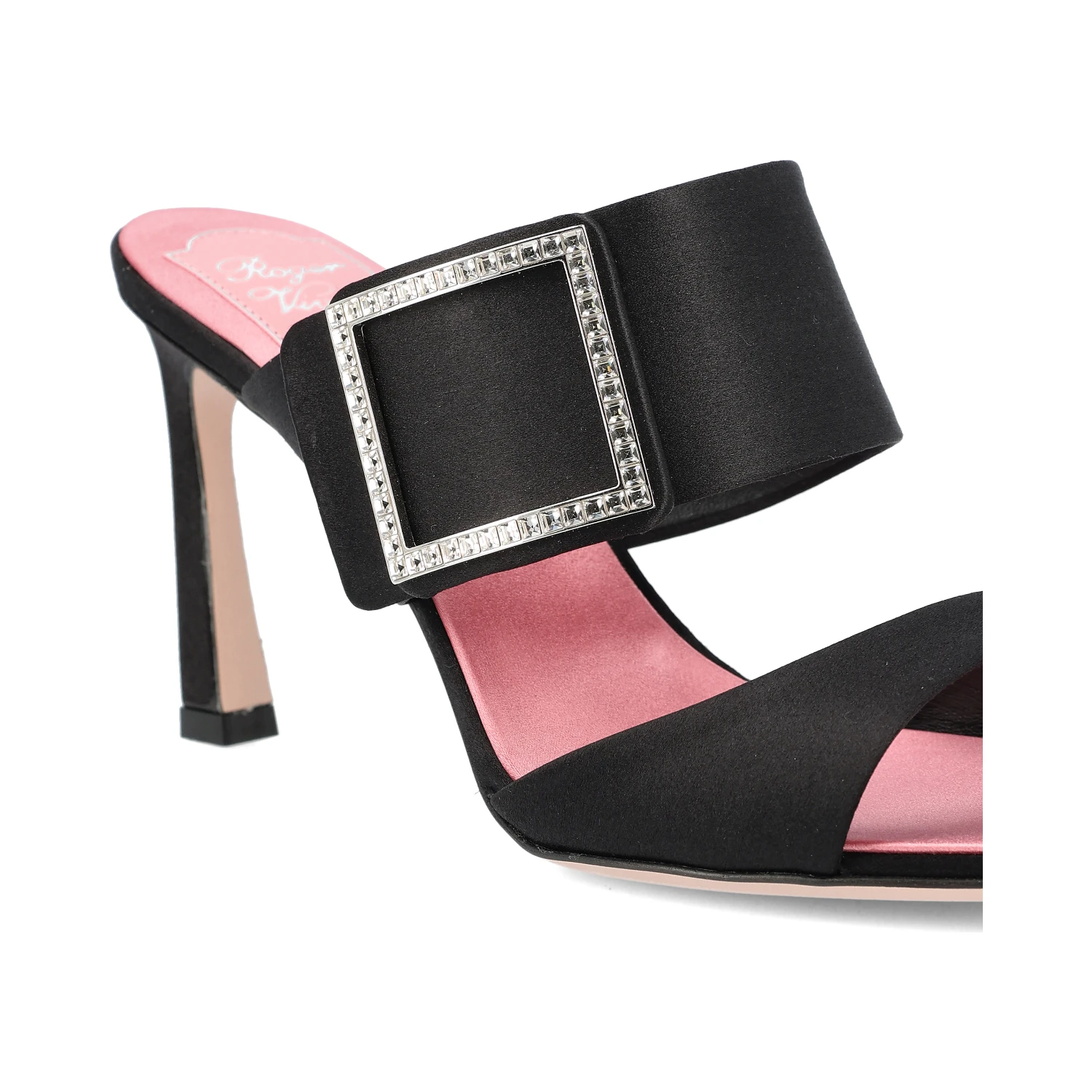 Trompette embellished-buckle mules