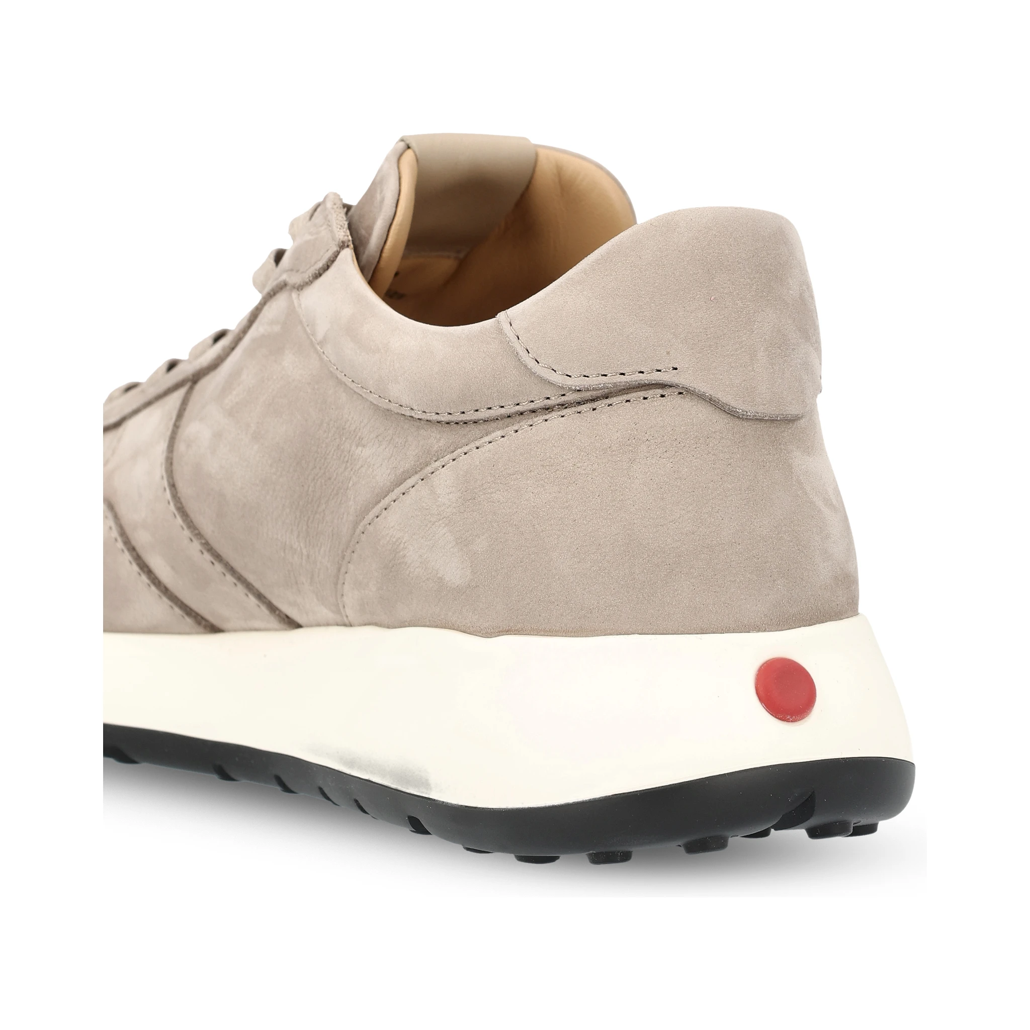 Suede logo-detail sneakers