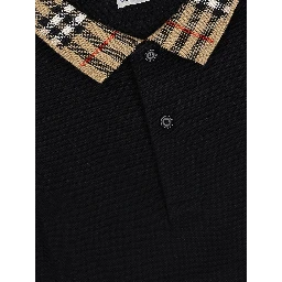 Burberry Kids T-shirts and Polos Black