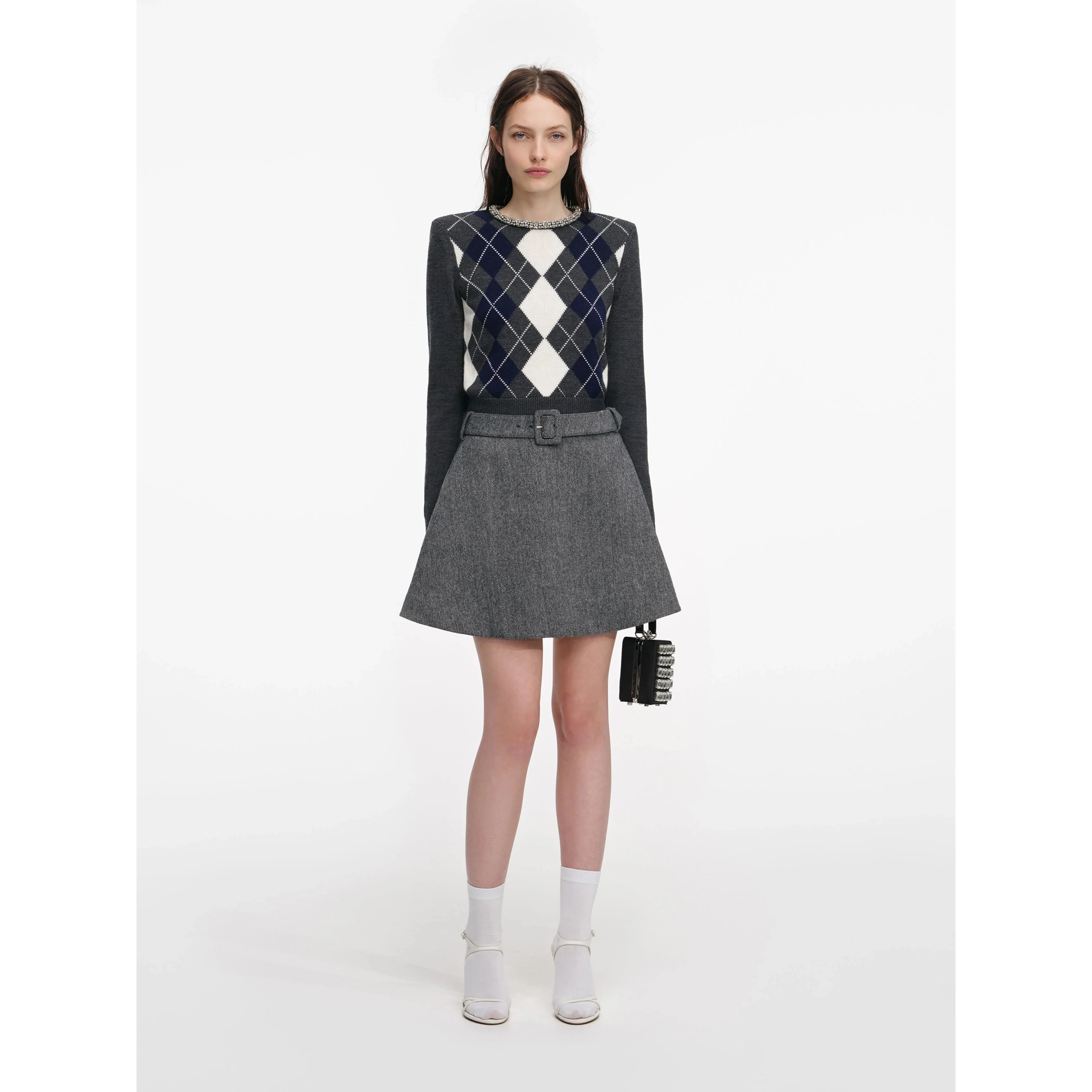 SELF PORTRAIT Sweaters Grey