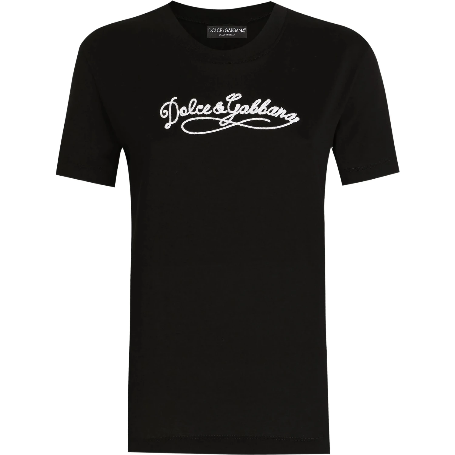 تيشيرتات وبولو سوداء من دولتشي آند غابانا
