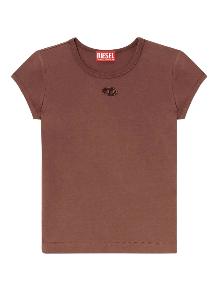 Diesel T-shirts and Polos Brown