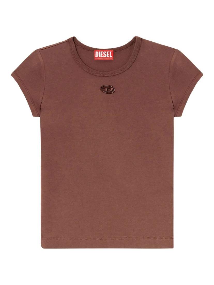 Diesel T-shirts and Polos Brown