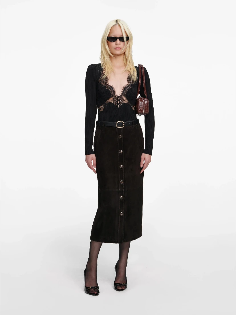 SELF PORTRAIT Shirts Black