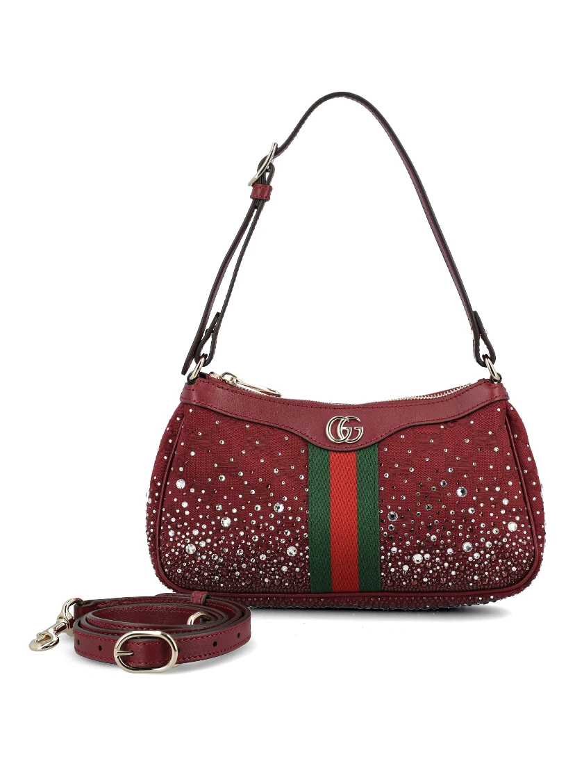 small Ophidia Crystals shoulder bag