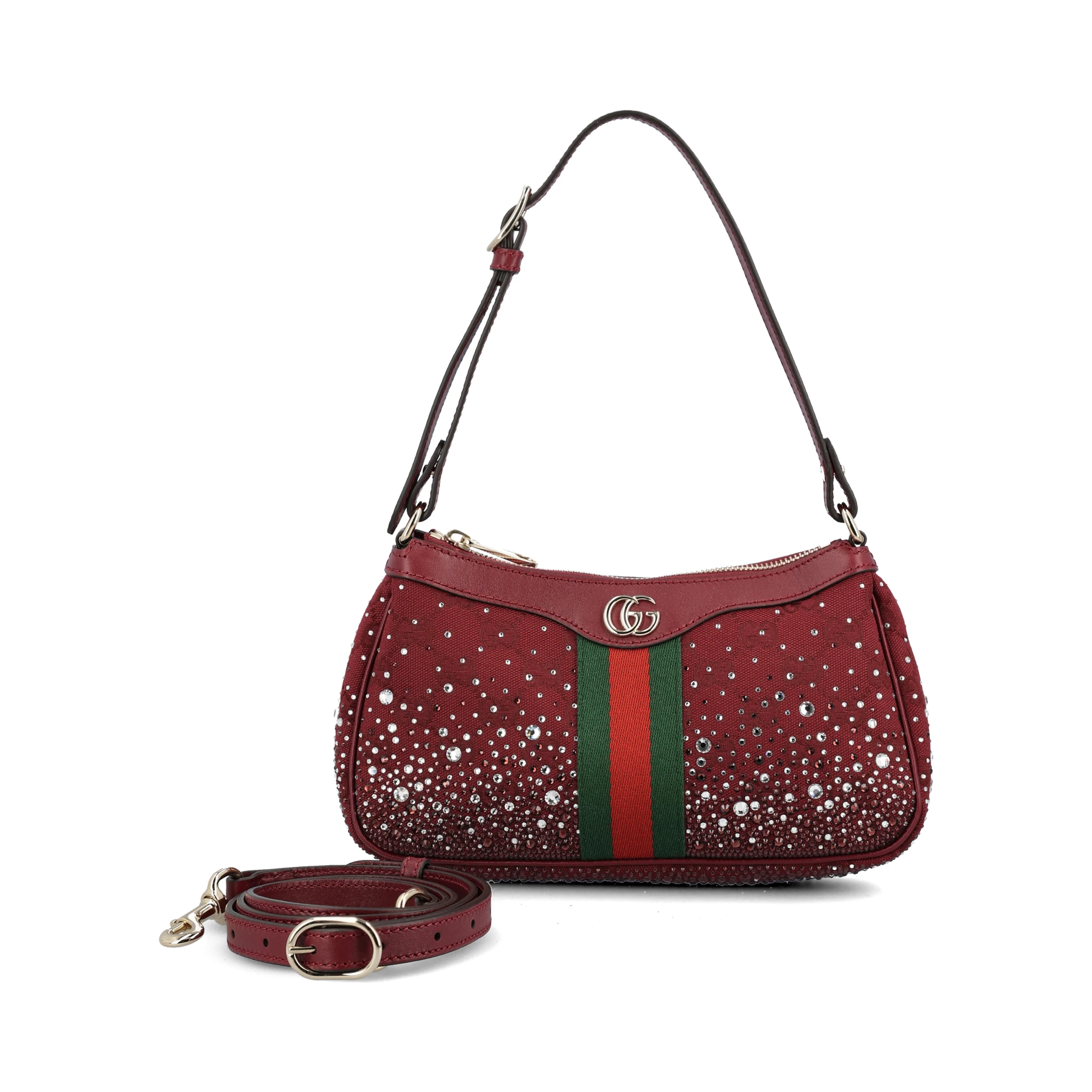 small Ophidia Crystals shoulder bag