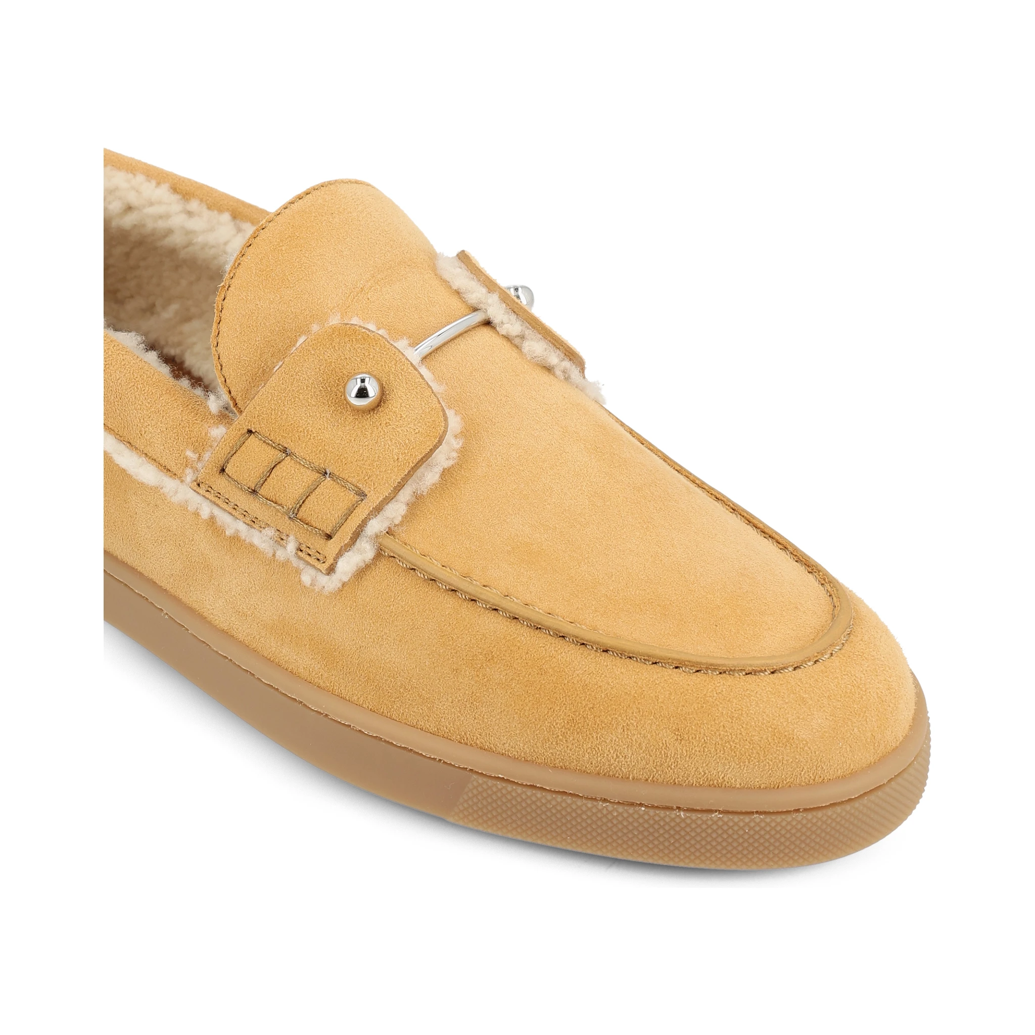 Christian Louboutin Flat shoes Brown
