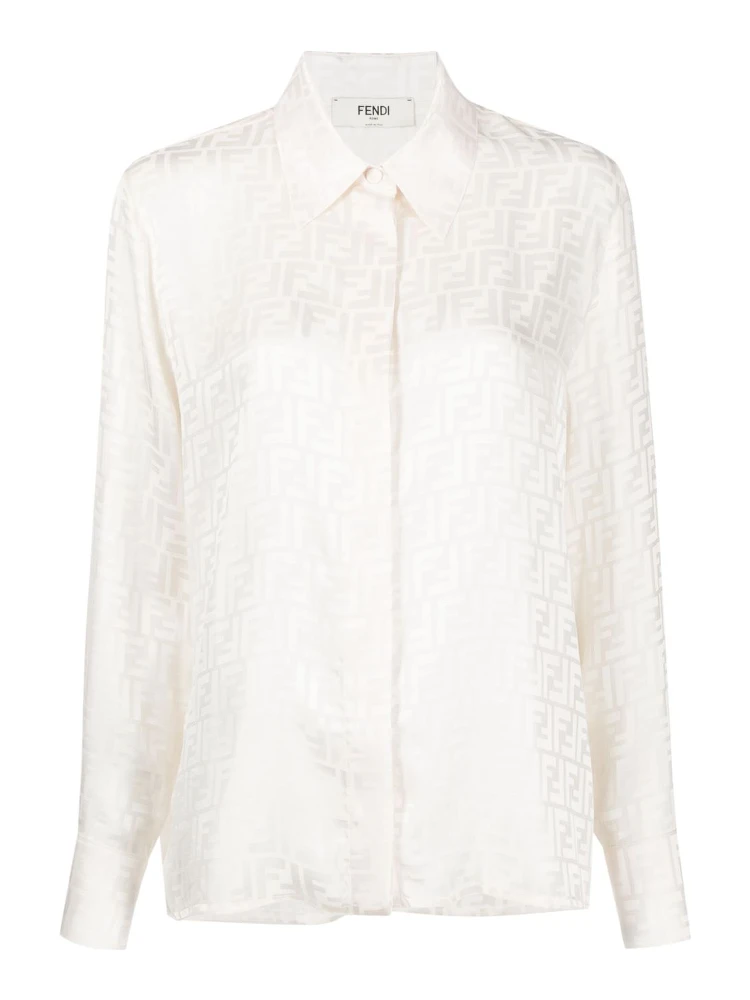 Fendi Shirts Cream