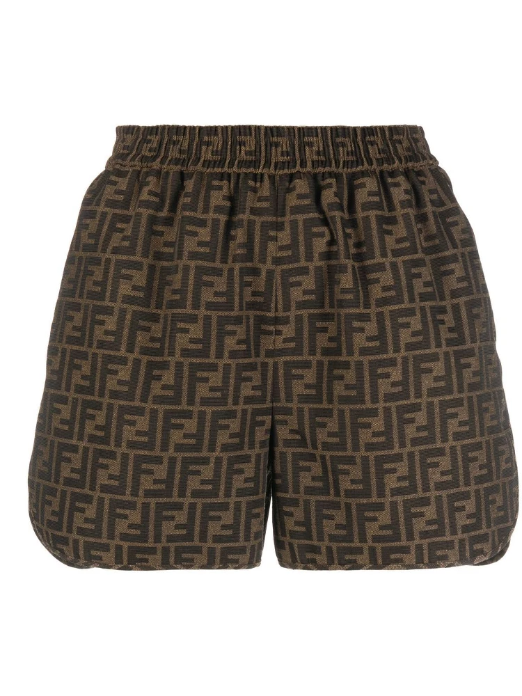 Fendi Shorts Brown