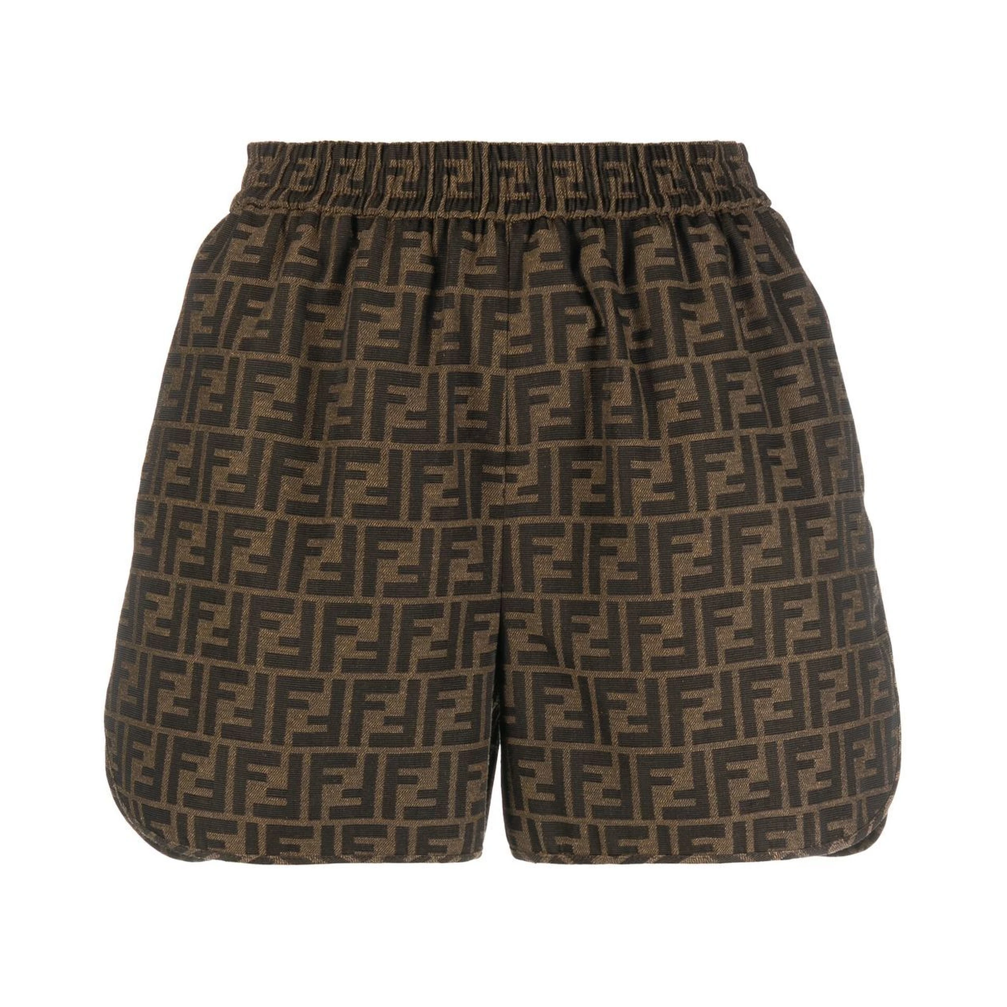 Fendi Shorts Brown
