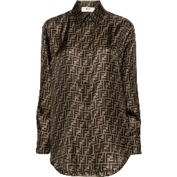 Fendi Shirts Brown