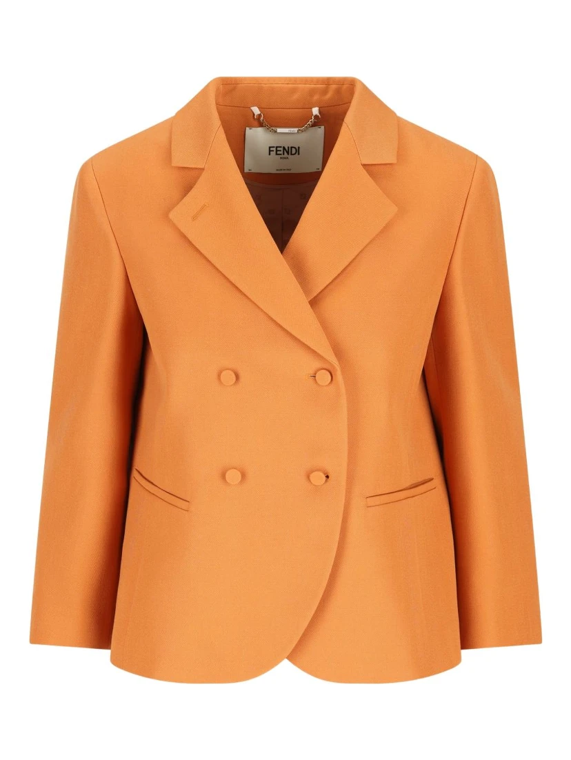 Fendi Jackets Orange