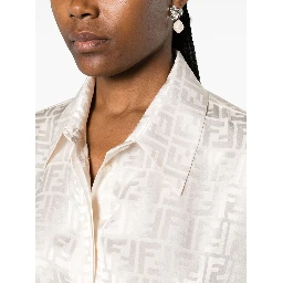 Fendi Shirts Cream