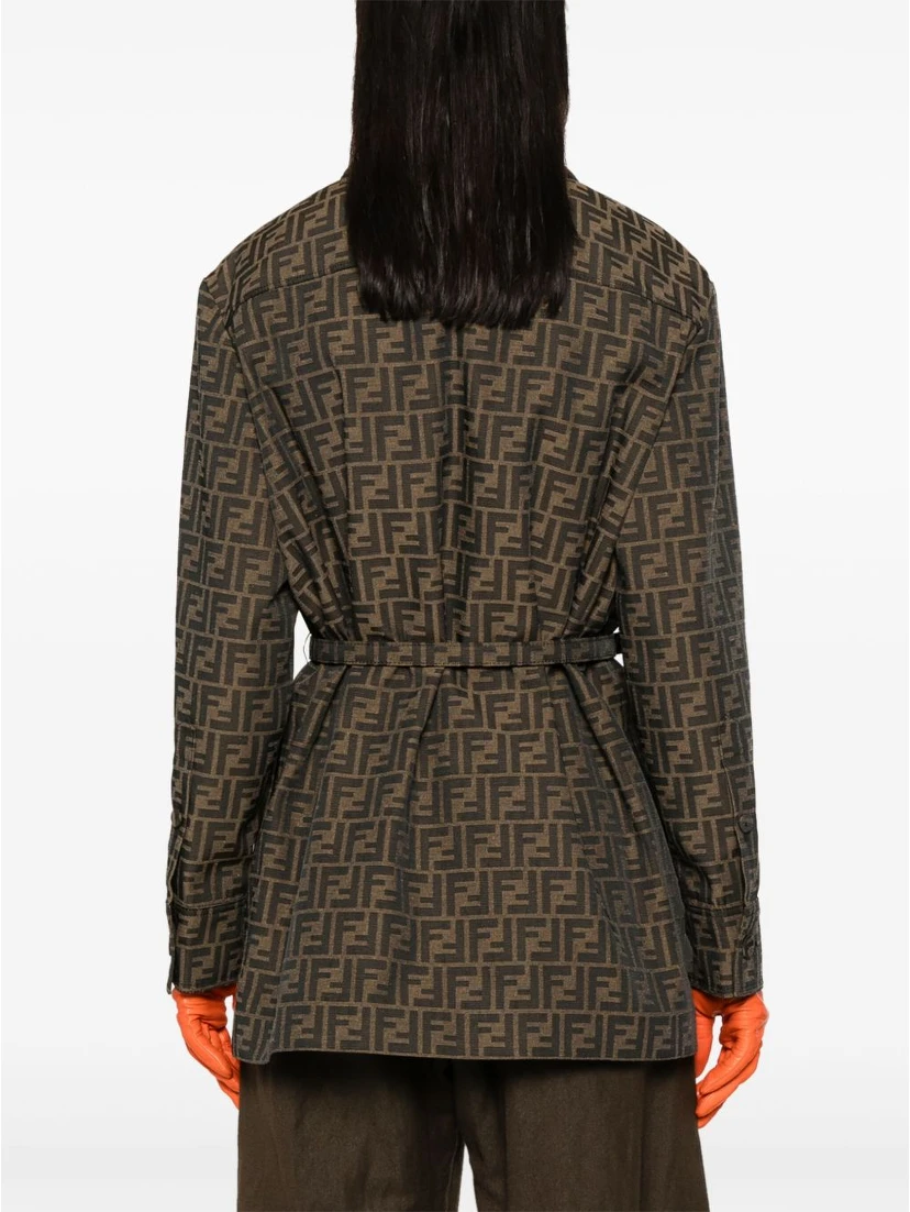 Fendi Jackets Brown