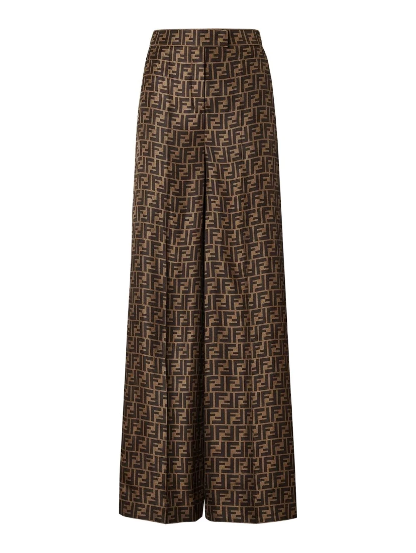 Fendi Trousers Brown