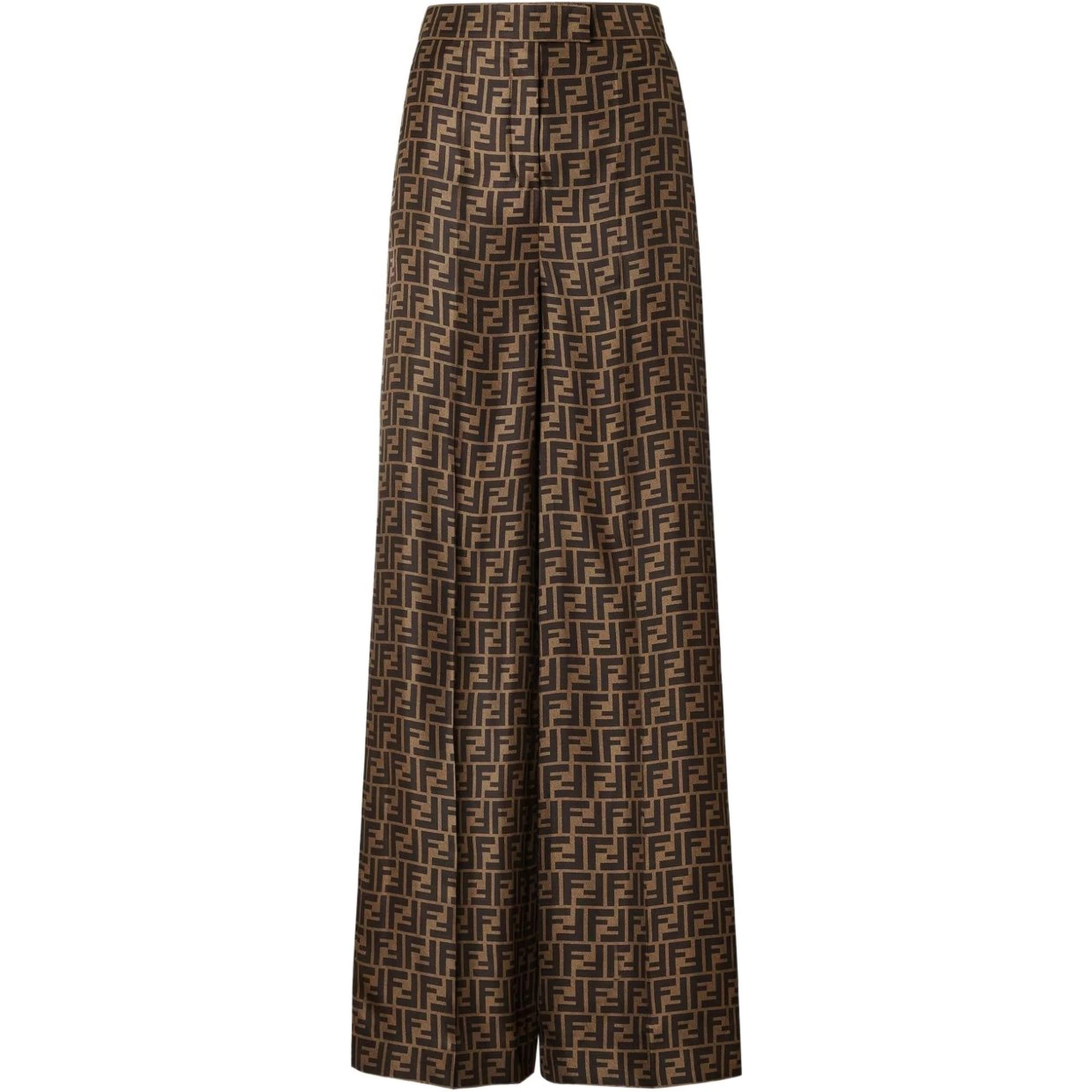 Fendi Trousers Brown