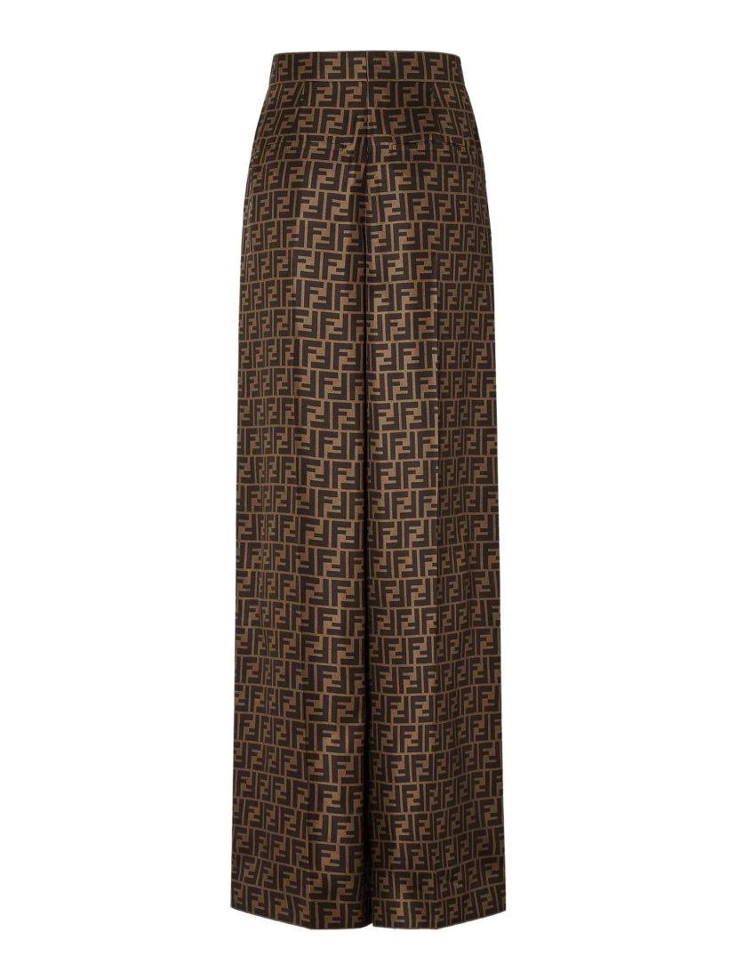 Fendi Trousers Brown