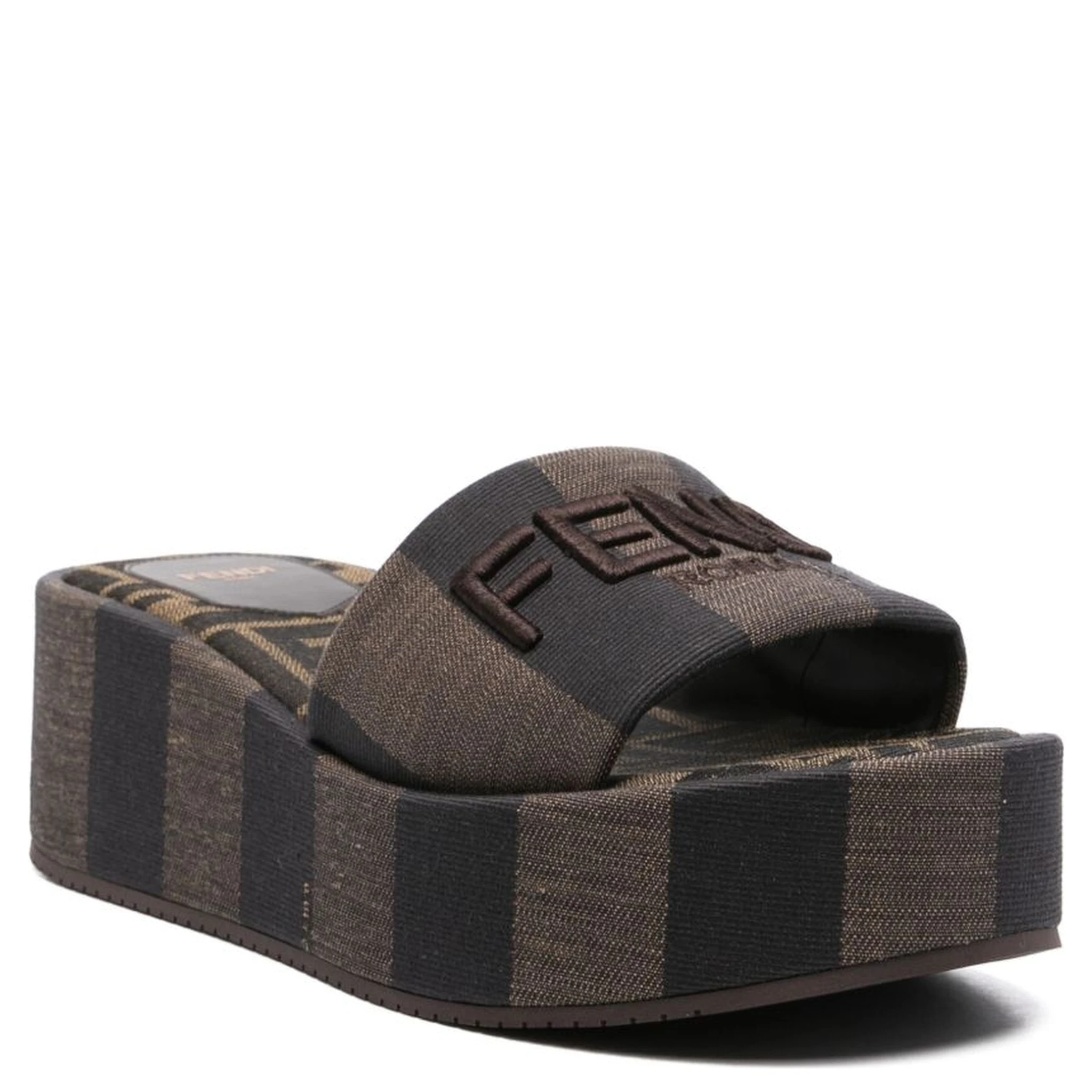 Fendi Sandals Brown