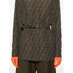 Fendi Jackets Brown