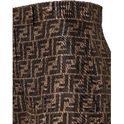 Fendi Trousers Brown