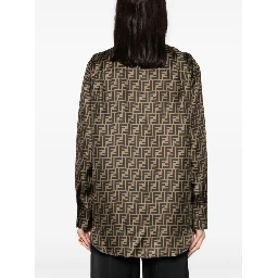 Fendi Shirts Brown
