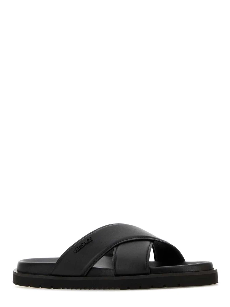 SANDALS SOFT CALF LEATHER+ VERSACE MICROINJECTION alternative