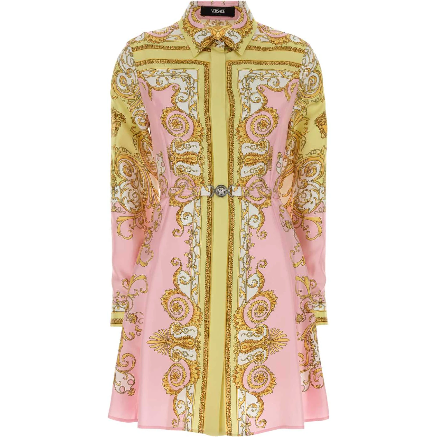 DRESS SILK TWILL PRINT SPRING BAROCCO FOULARD PN 1