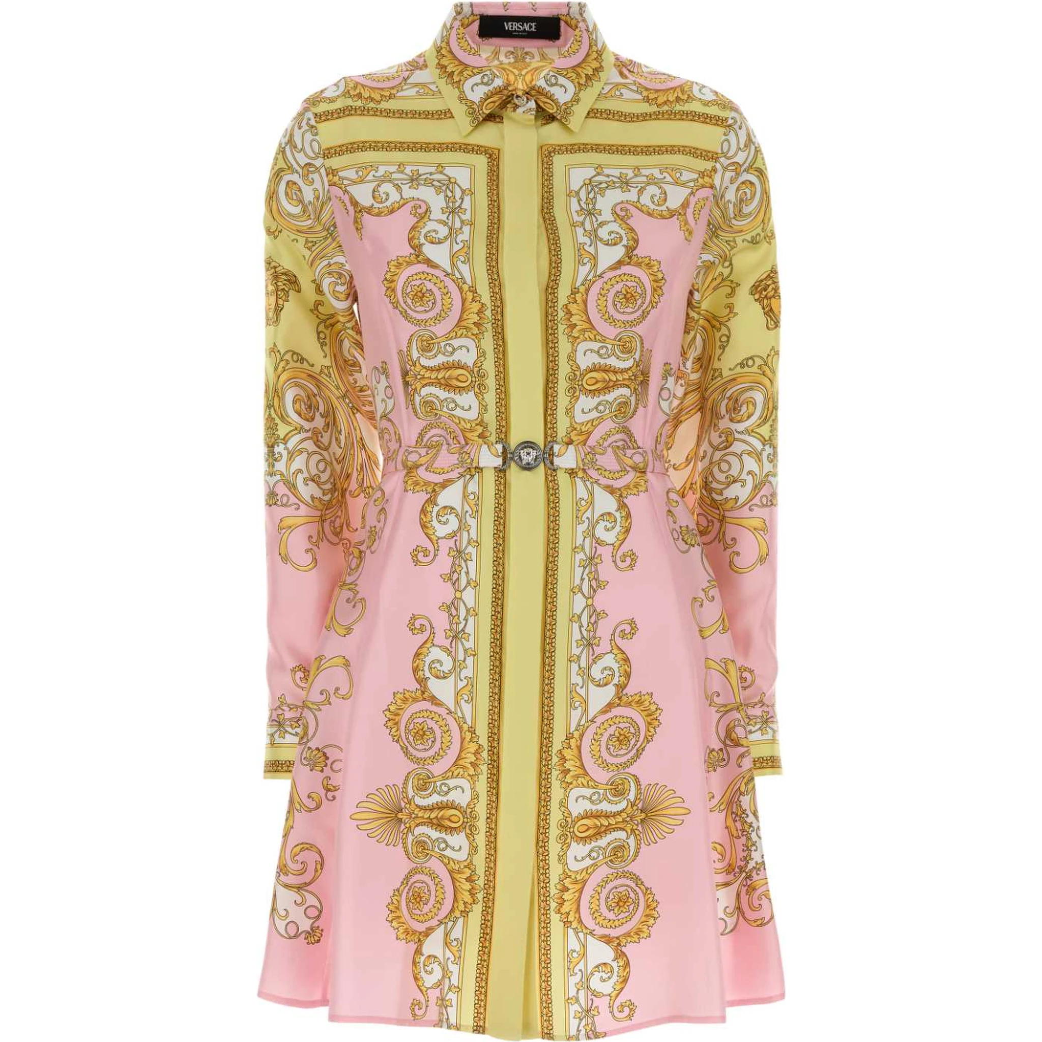 DRESS SILK TWILL PRINT SPRING BAROCCO FOULARD PN 1