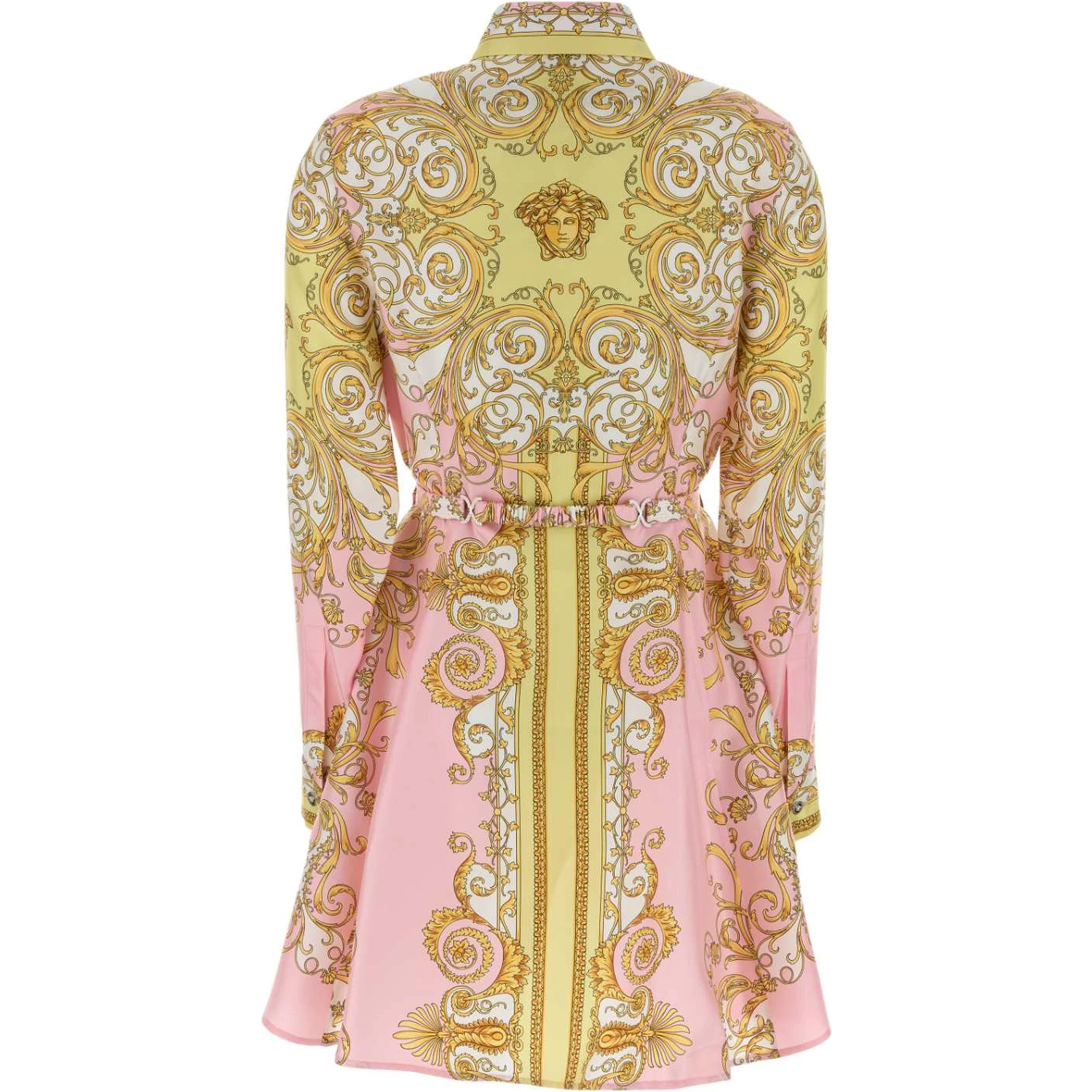 DRESS SILK TWILL PRINT SPRING BAROCCO FOULARD PN 1
