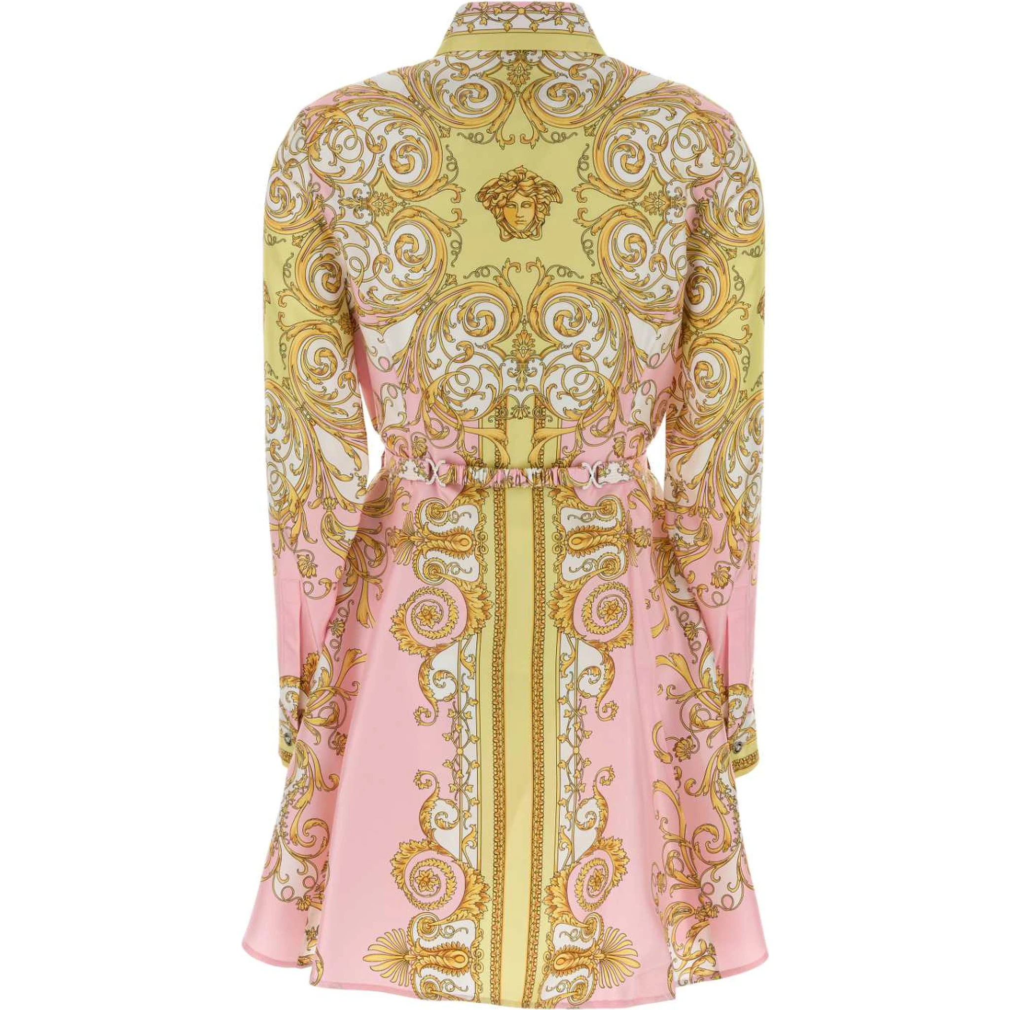 DRESS SILK TWILL PRINT SPRING BAROCCO FOULARD PN 1