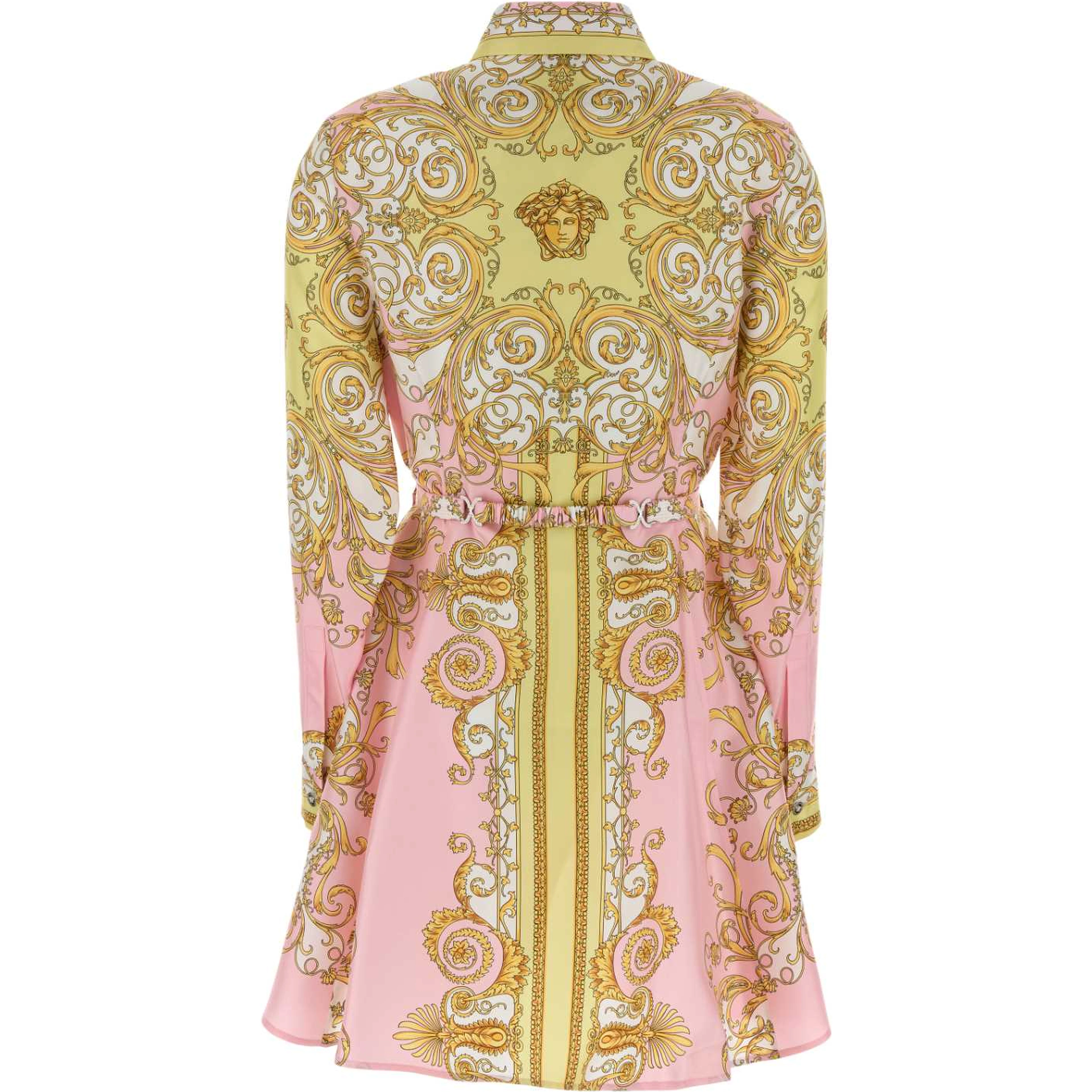 DRESS SILK TWILL PRINT SPRING BAROCCO FOULARD PN 1