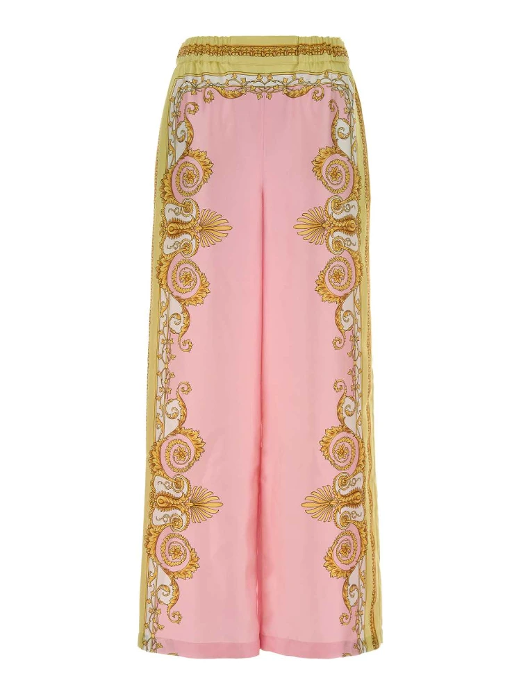 INFORMAL PANT SPRING BAROCCO FOULARD ON SILK TWILL