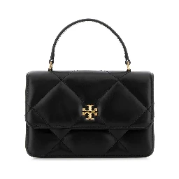 Kira Diamond Quilt Mini Top Handle Chain Wallet
