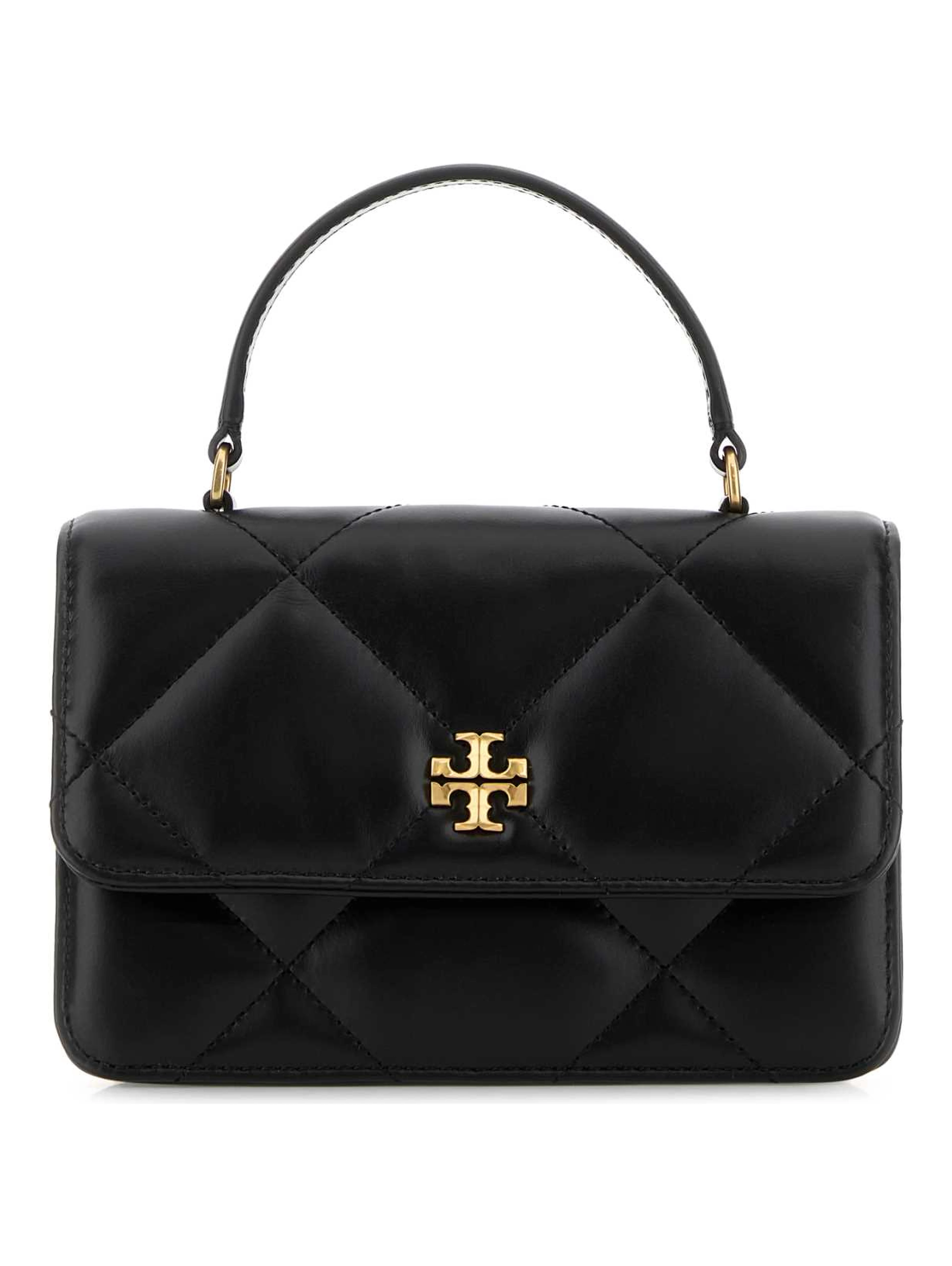 Kira Diamond Quilt Mini Top Handle Chain Wallet