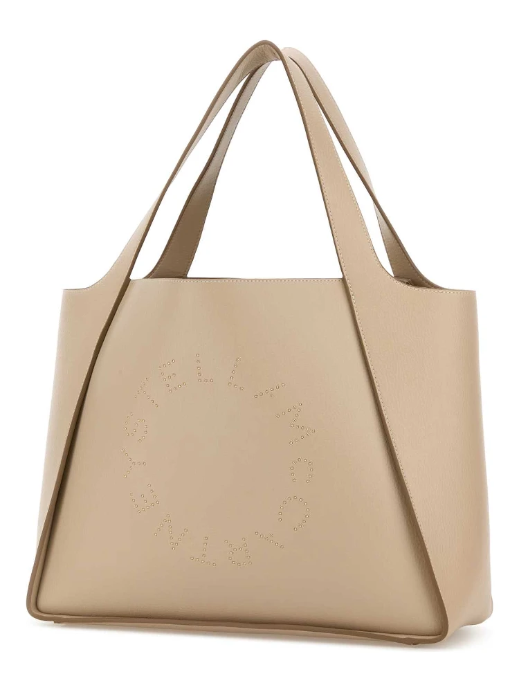 Logo Tote Bag Embossed Grainy Alter Mat W/Studded alternative