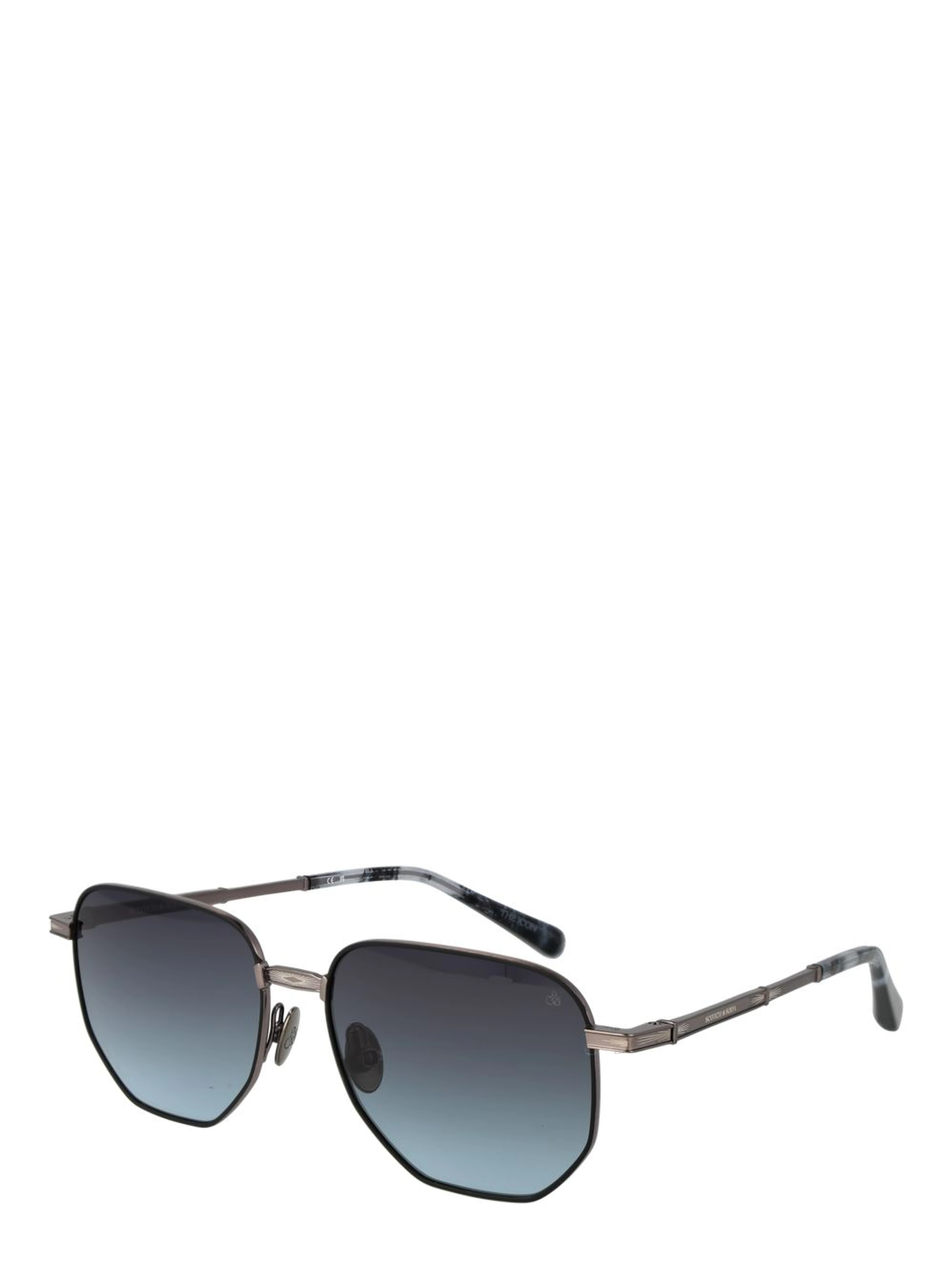 Black Metal Sunglasses