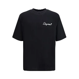 Black Cotton T-Shirt