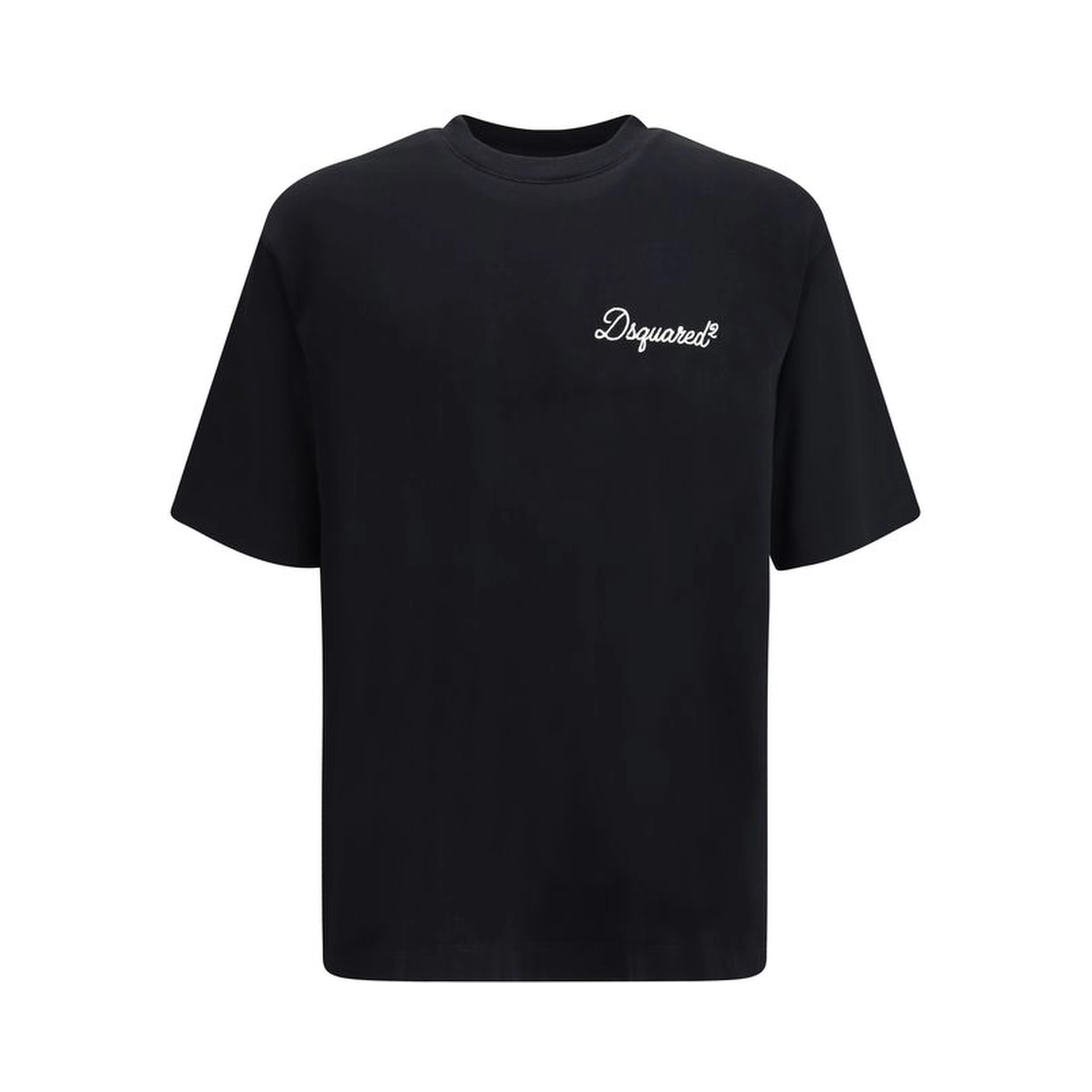 Black Cotton T-Shirt
