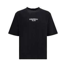 Black Cotton T-Shirt