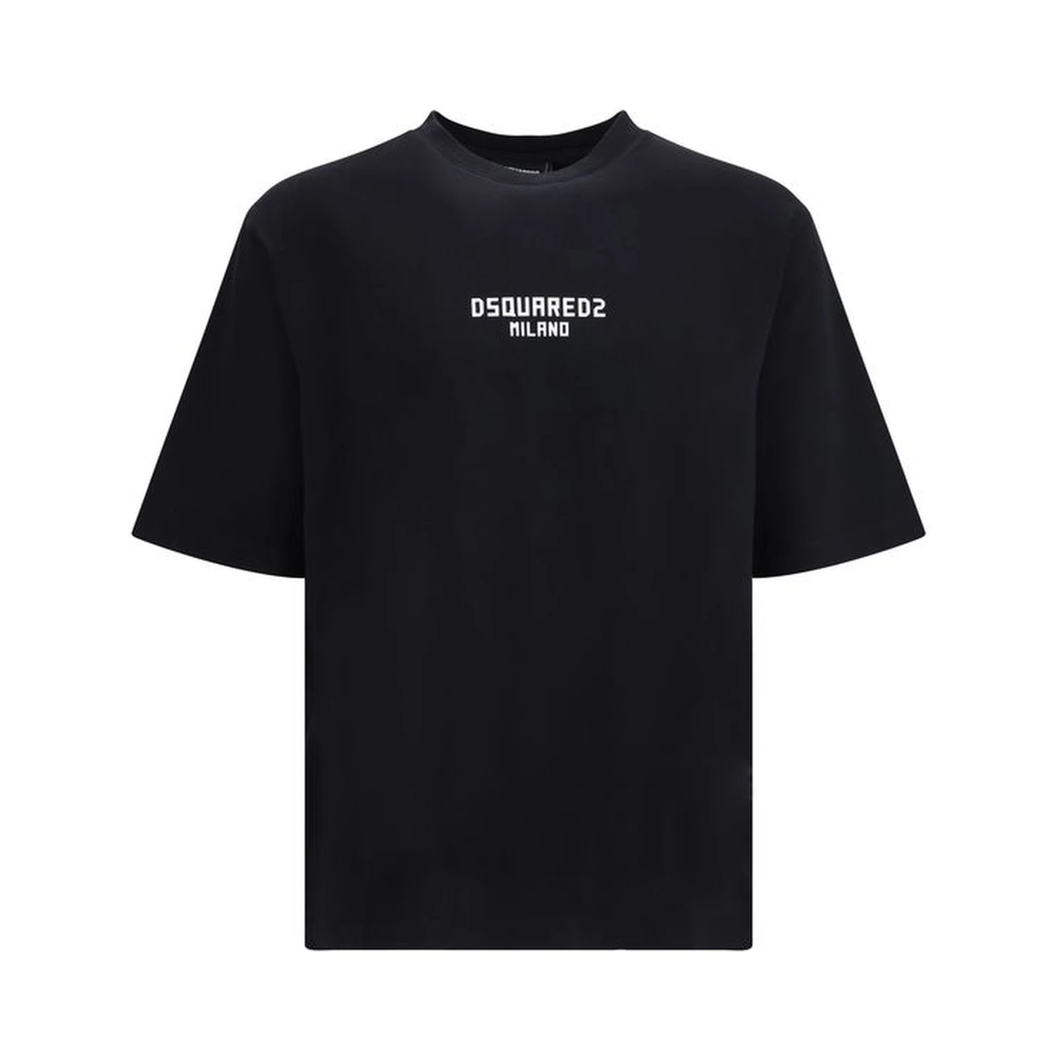 Black Cotton T-Shirt