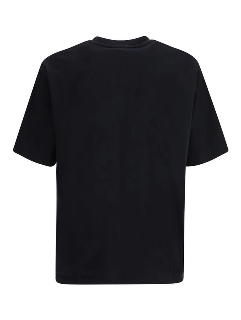 Black Cotton T-Shirt