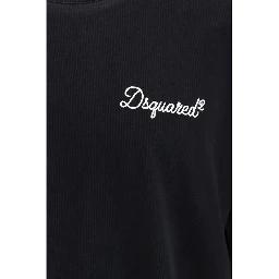 Black Cotton T-Shirt