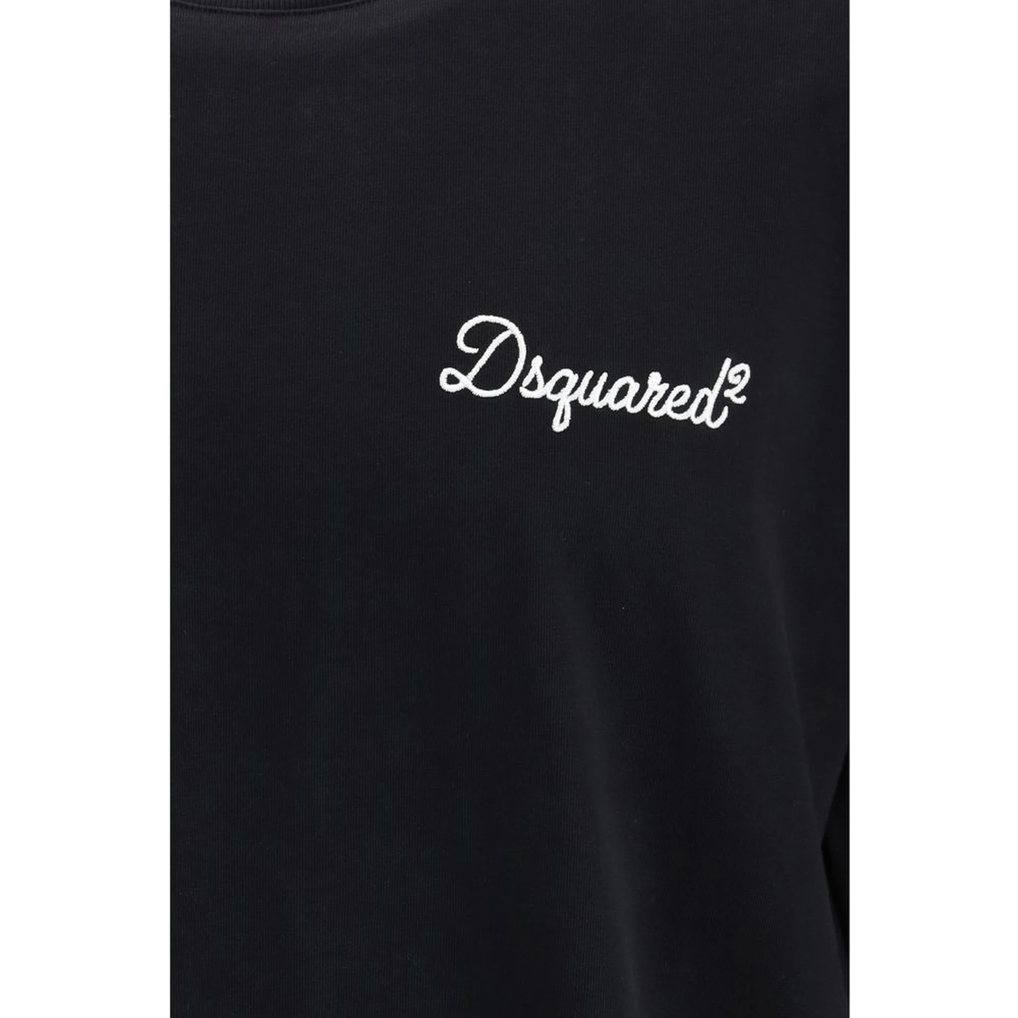 Black Cotton T-Shirt