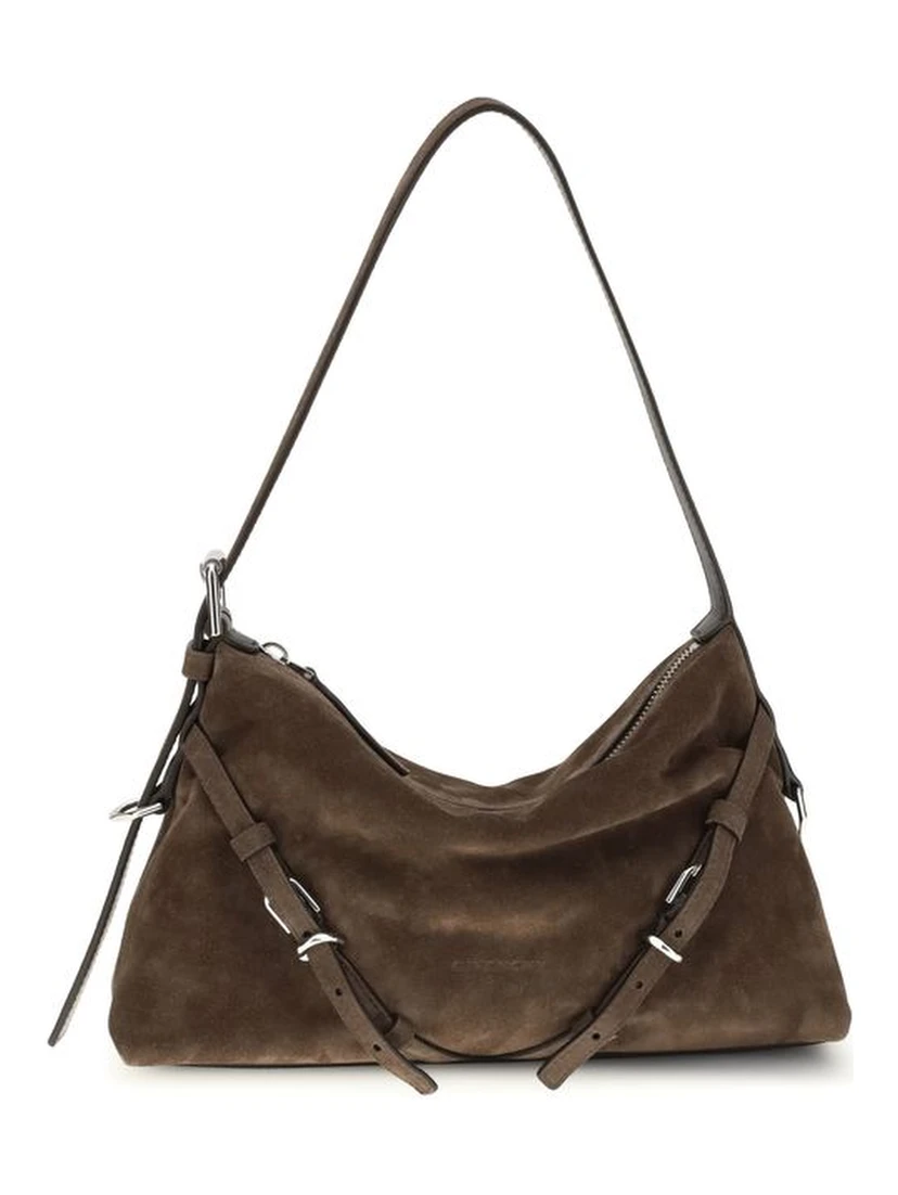 Brown Calf Leather Bos Taurus Handbag