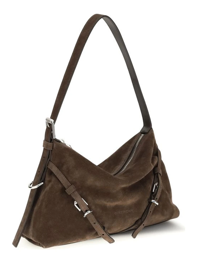 Brown Calf Leather Bos Taurus Handbag
